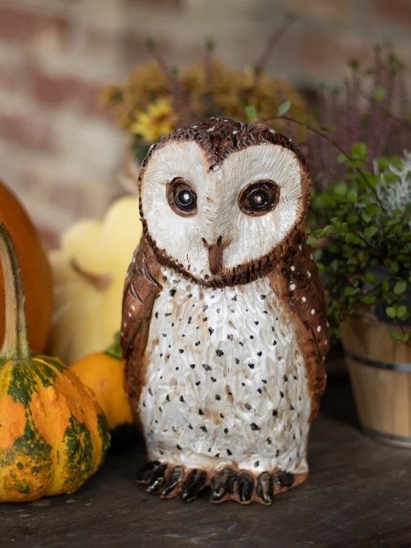 Keramická sova z Ateliéru Kruhy