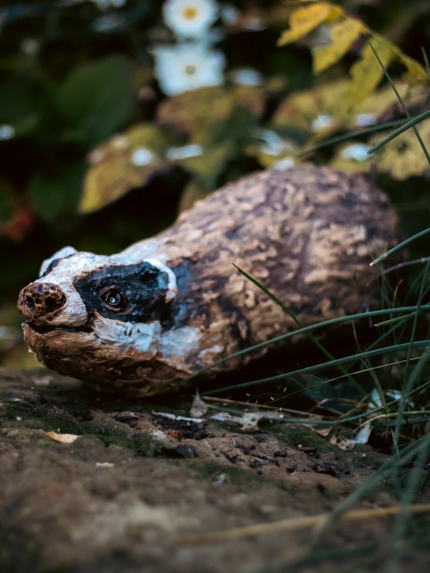 Keramický jezevec z Ateliéru Kruhy