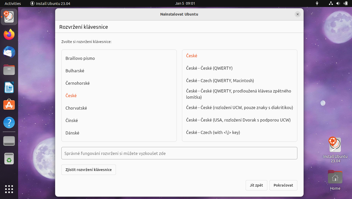 Ubuntu 23.04 nový instalátor