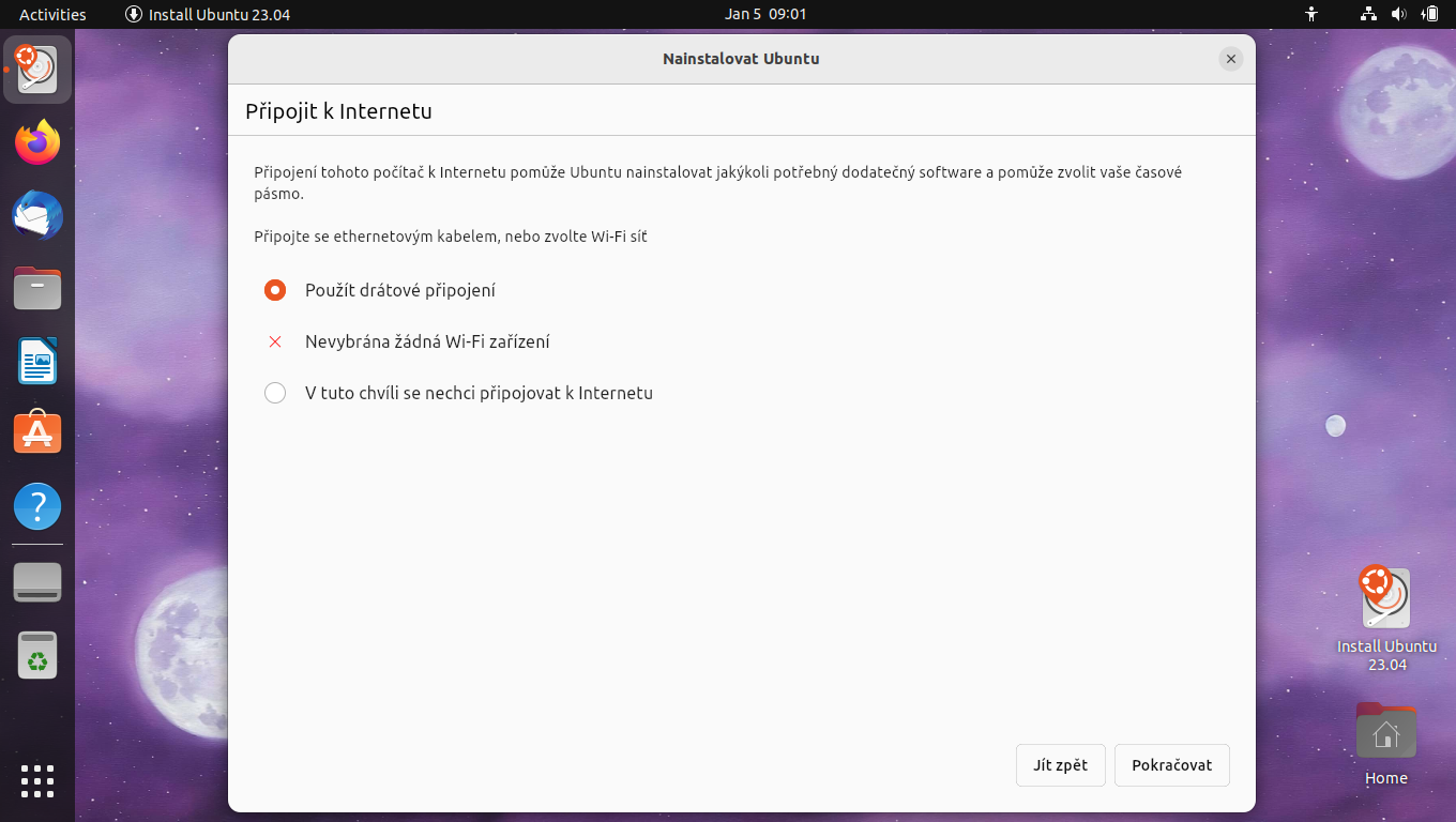 Ubuntu 23.04 nový instalátor