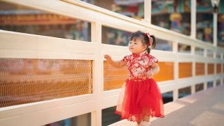 Malá čínská holčička