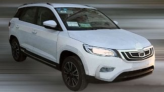 Náhledový obrázek - Maskovaná Škoda Yeti nové generace se při testech tváří jako Geely