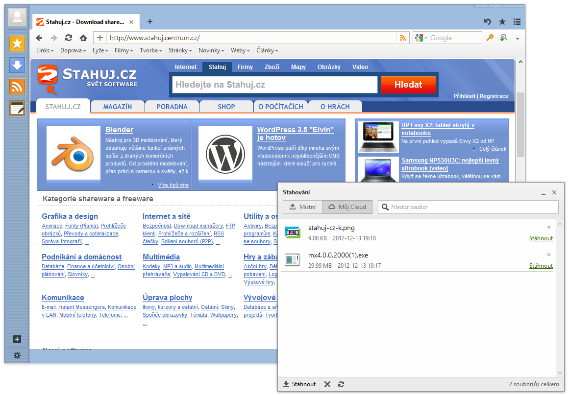 Maxthon Cloud Browser nabízí každému až 10 GB úložiště v cloudu