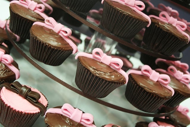 Svatební cupcaky