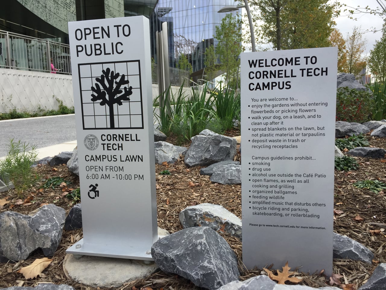 Cornell Tech na Roosevelt Islandu v New Yorku