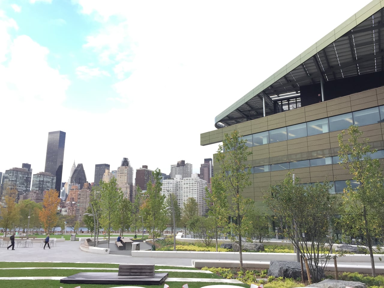 Cornell Tech na Roosevelt Islandu v New Yorku