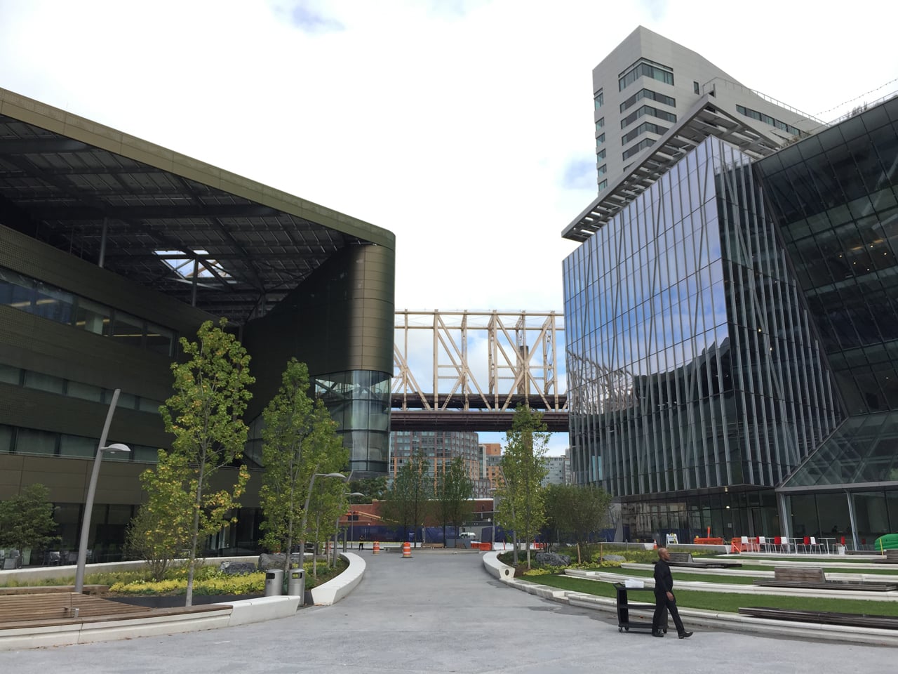 Cornell Tech na Roosevelt Islandu v New Yorku
