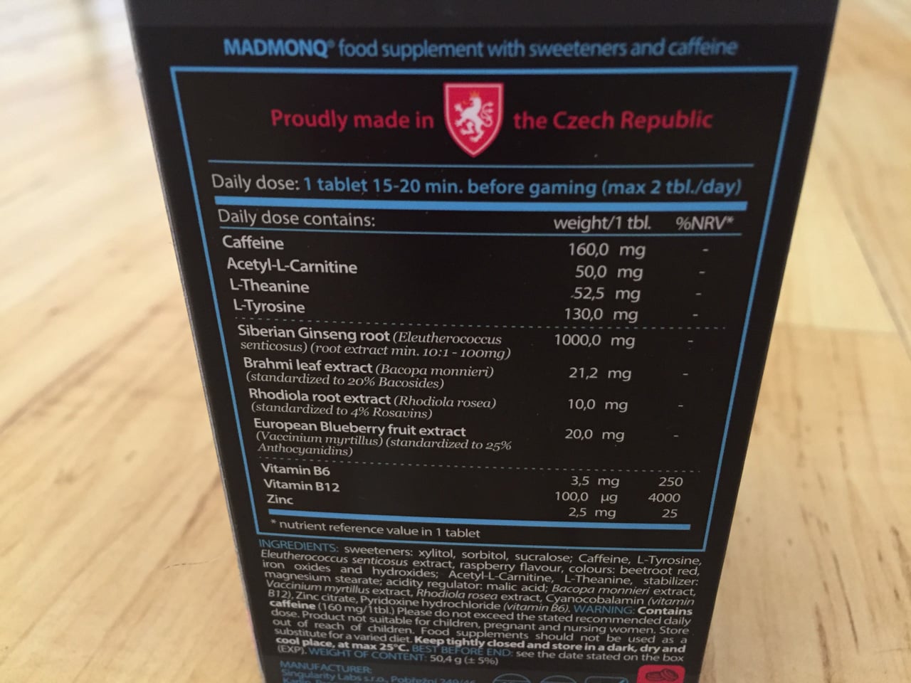 Madmonq, české tablety pro hráče