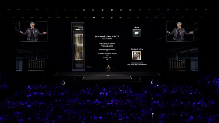 Nvidia Blackwell Ultra - prezentace na GTC 2025