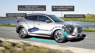 Náhledový obrázek - První český hybridní vůz. Nový Hyundai Tucson s technologií MHEV 48 V