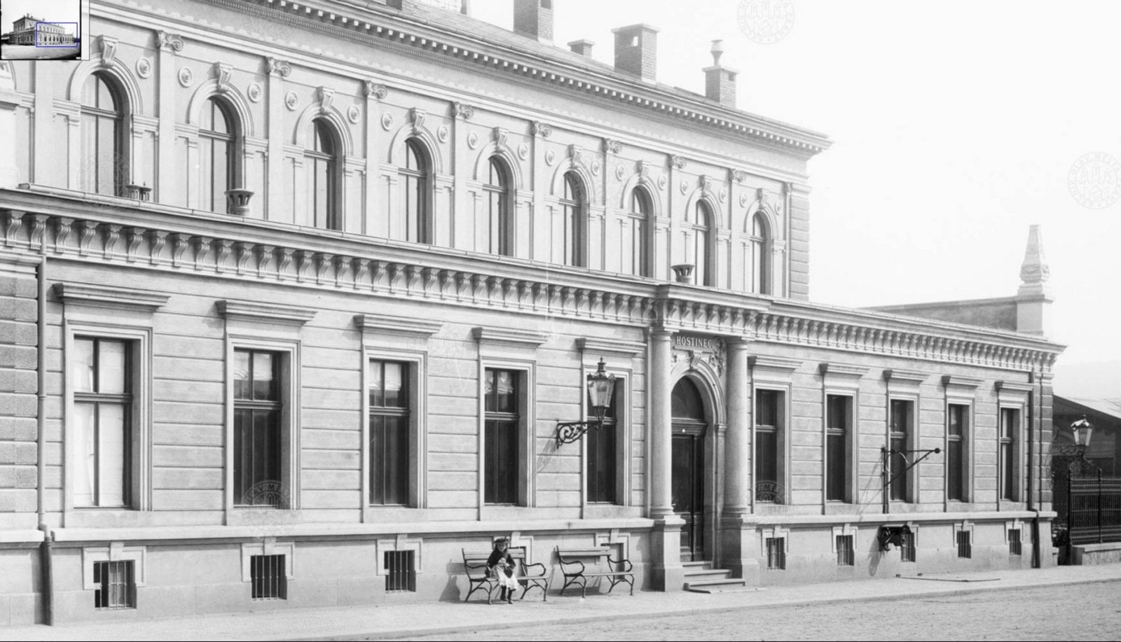 Historické fotky Burzy v Holešovické tržnici