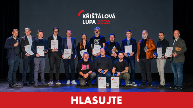 Křišťálová Lupa 2026 - start hlasování