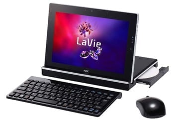 NEC LaVie Touch tablet