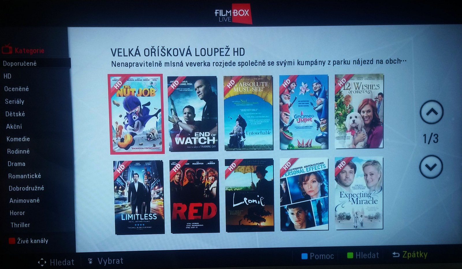 Videoslužba FilmBox Live prošla několika změnami