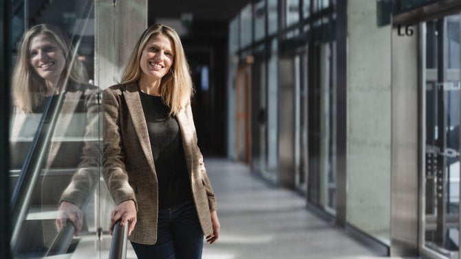 Barbora Werdmölder, šéfka Czech Founders a zakladatelka projektu Lyžák Jinak, kde učí studenty podnikavosti.