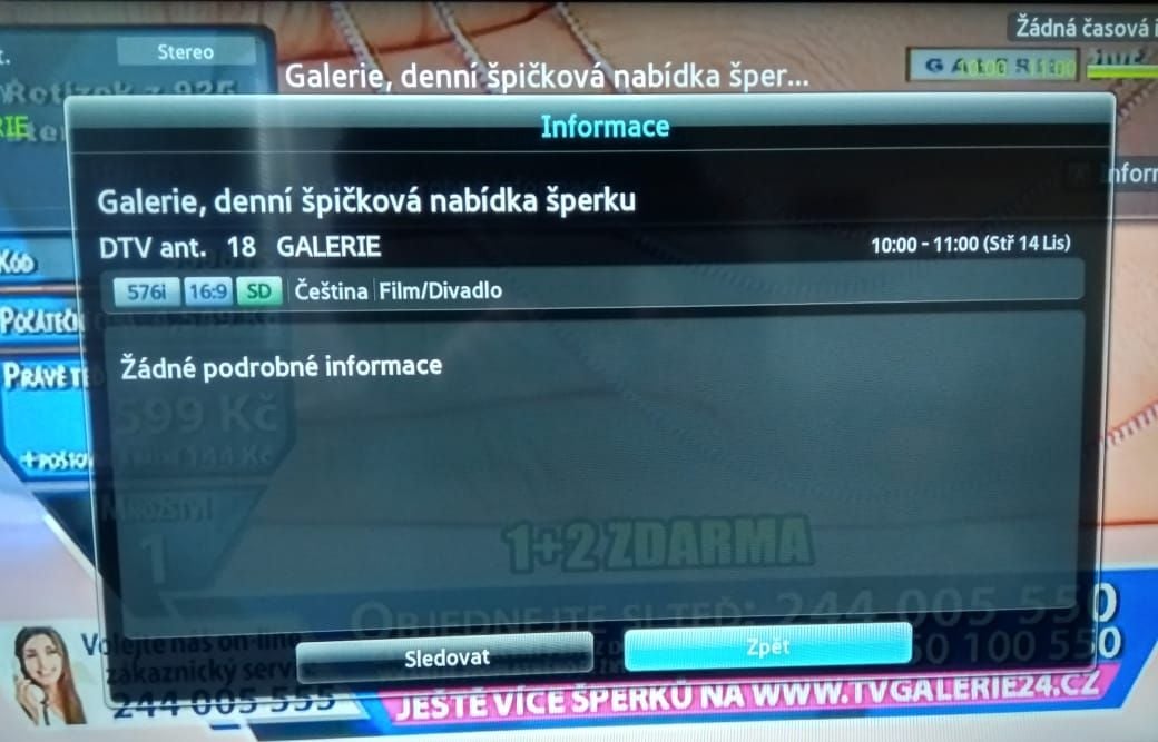 TV Galerie zahájila vysílání