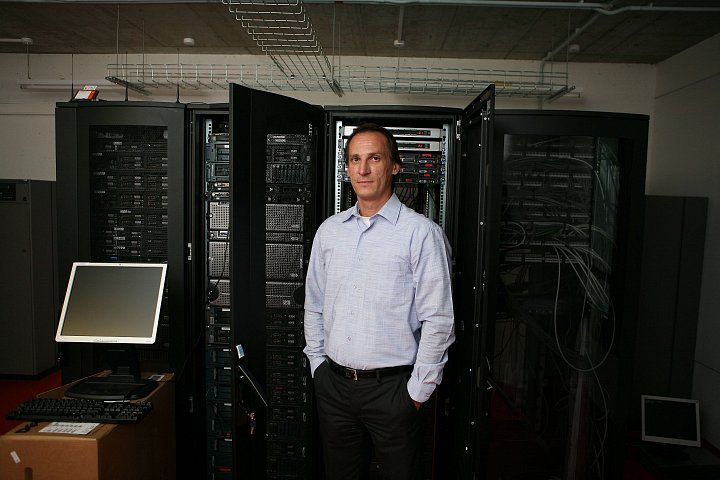 David Kopřiva, ředitel informačních technologií a jeho strojovna