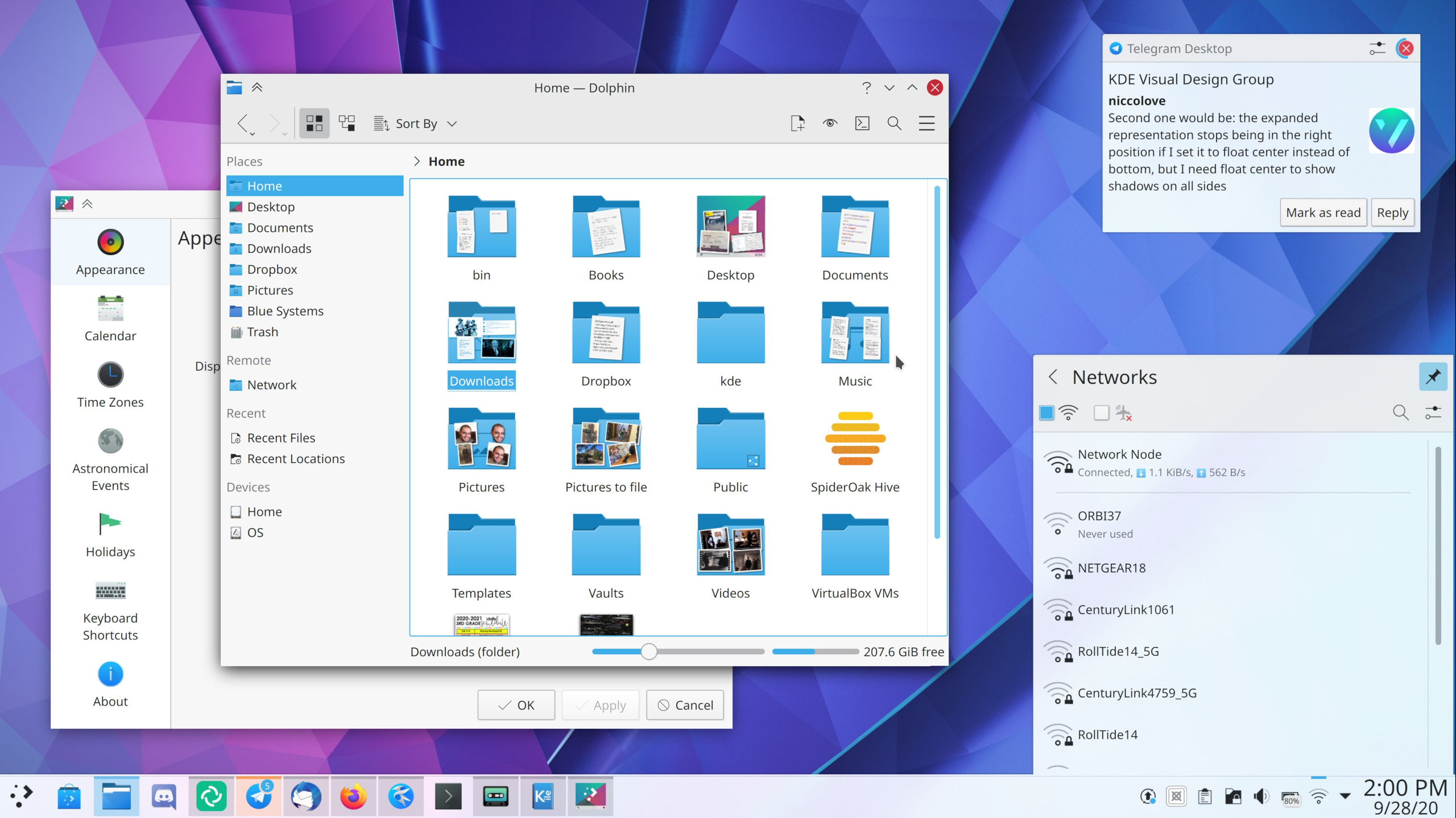 KDE Breeze Evolution