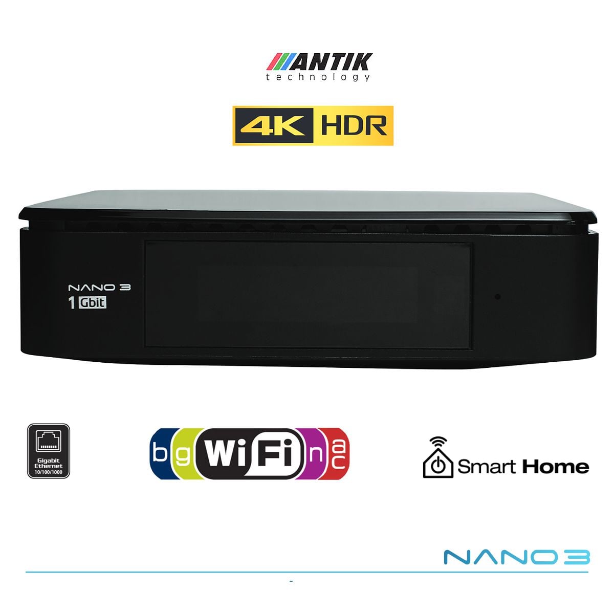 Model Nano 3 Giga pro službu Antik TV Optika