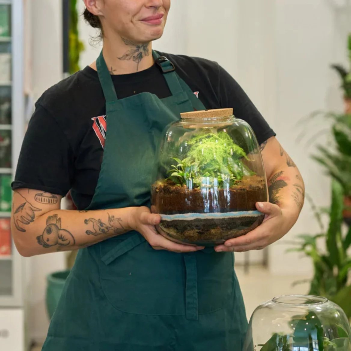 Z workshopu výroby terárií