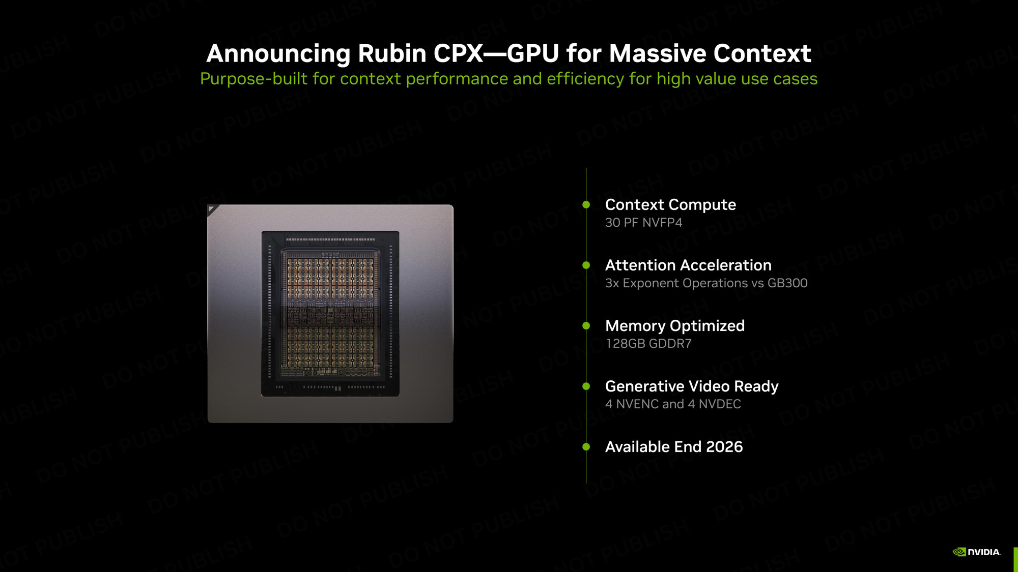 Prezentace Nvidia Rubin CPX
