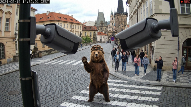 Ruské útoky na české kamery