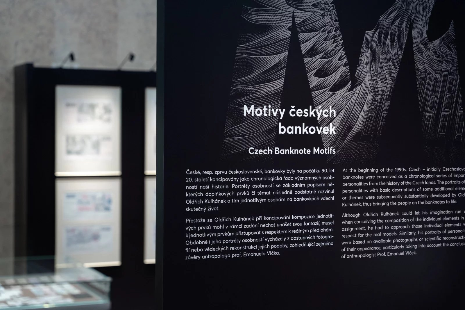 Grafik a ilustrátor Oldřich Kulhánek navrhl kromě bankovek i celou řádu českých poštovních známek.