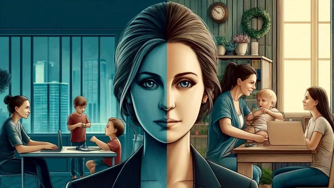 6. 5. 24 / 1x / žena, matka, dilema, práce, děti