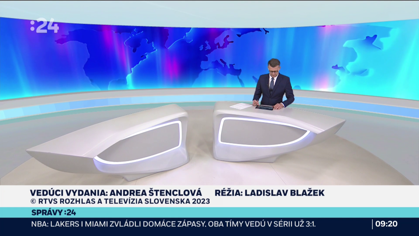 Nová grafika RTVS :24 od 9. května 2023