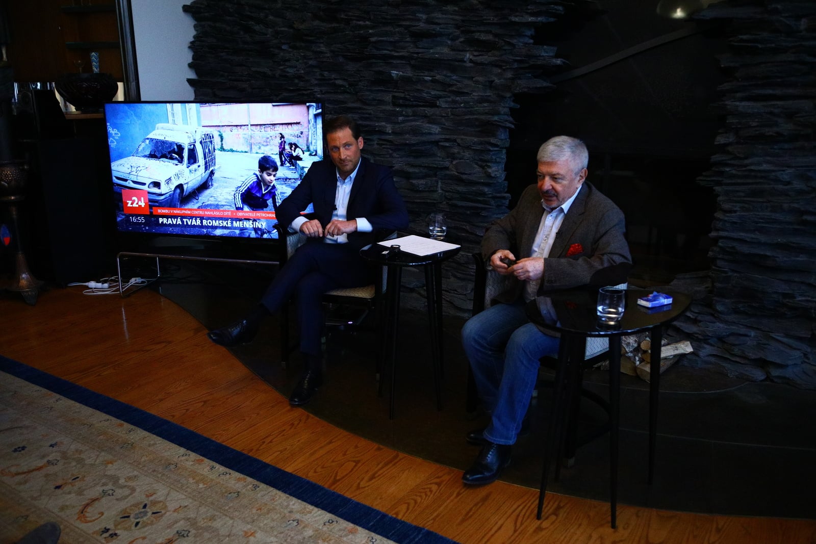 Tisková konference chystané zpravodajské televize Z24 1/2