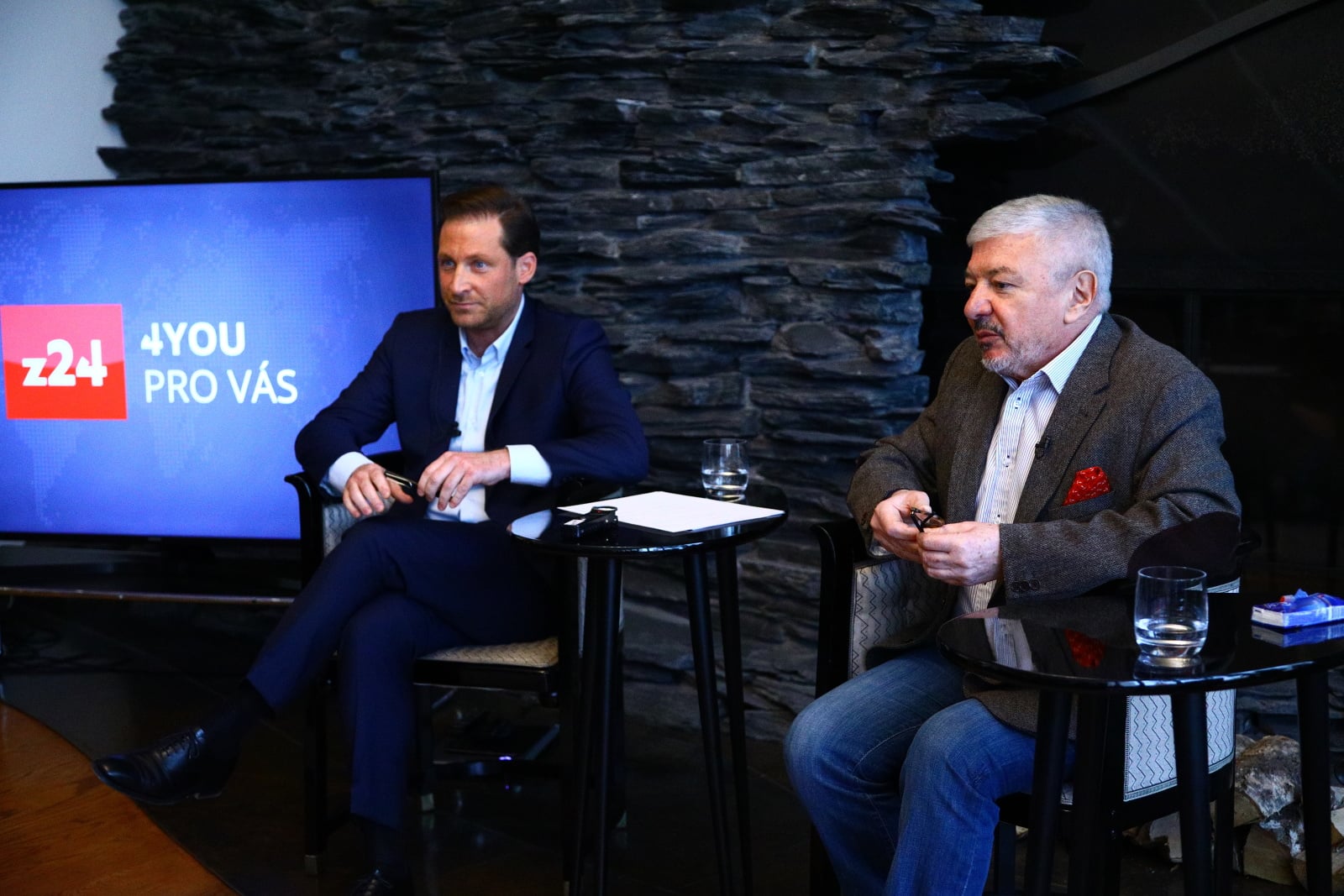 Tisková konference chystané zpravodajské televize Z24 1/2