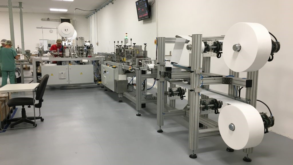 Výrobní linka společnosti Batist Medical