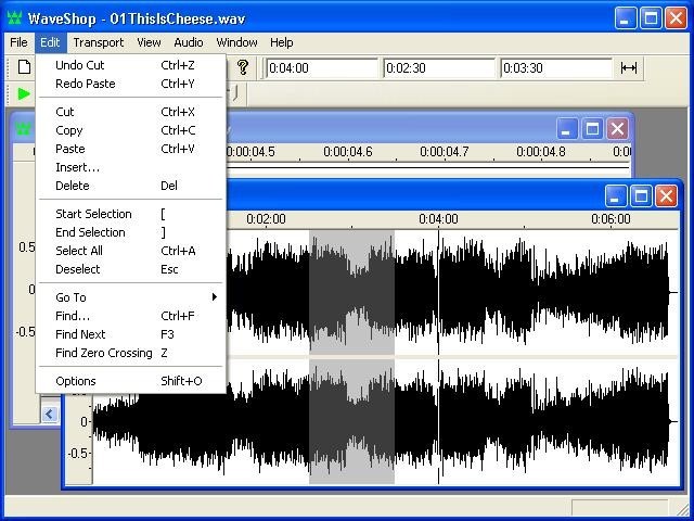 Pomocí WaveShop upravíte audio soubory snadno a rychle