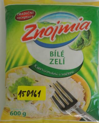 Znojmia Zelí bílé sterilované v kořeněném sladkokyselém nálevu. Kategorie: Falšované potraviny. Nevyhovující parametr: hmotnost pevného podílu. Výrobek obsahoval méně pevného podílu, než bylo uvedeno na obale výrobku. Spotřebitel tak byl uváděn v omyl. Výrobce: Hamé s.r.o., Kunovice. Místo kontroly: Kaufland Česká republika v.o.s. Pardubice