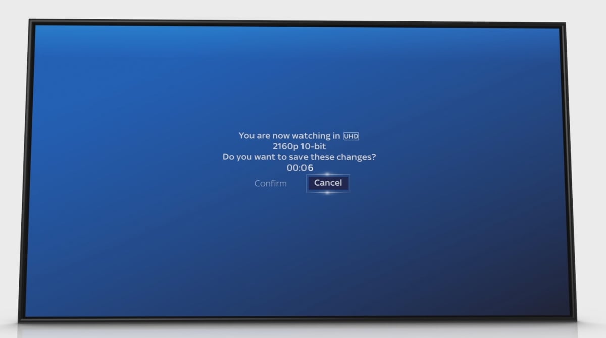 Podrobné nastavení UHD