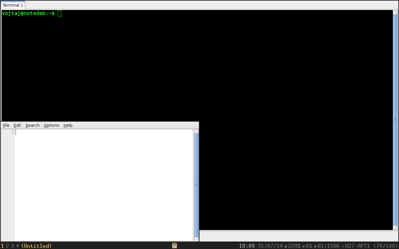 Subtle: nastavení gravities