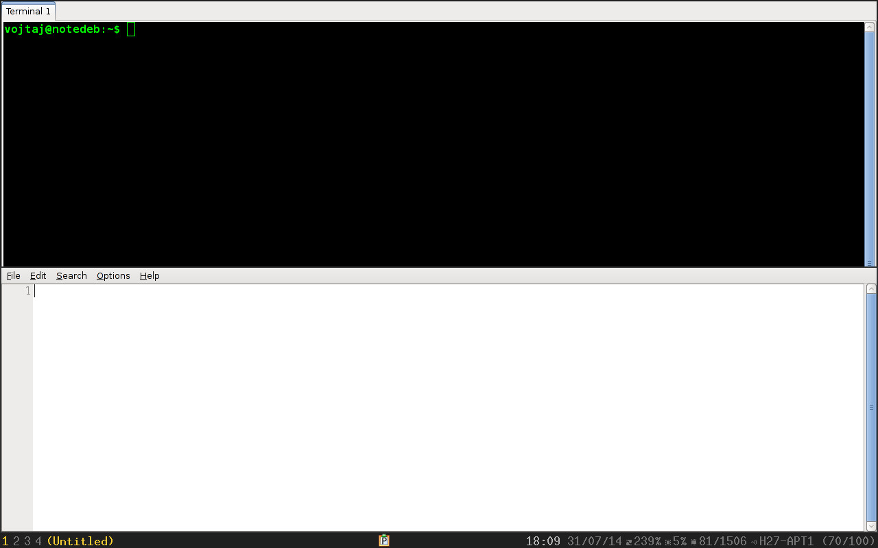 Subtle: nastavení gravities