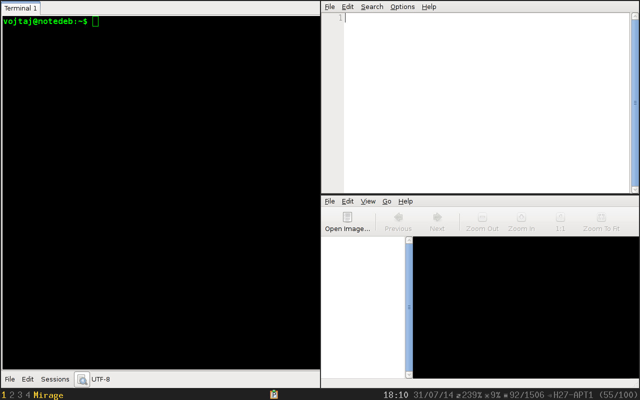 Subtle: nastavení gravities