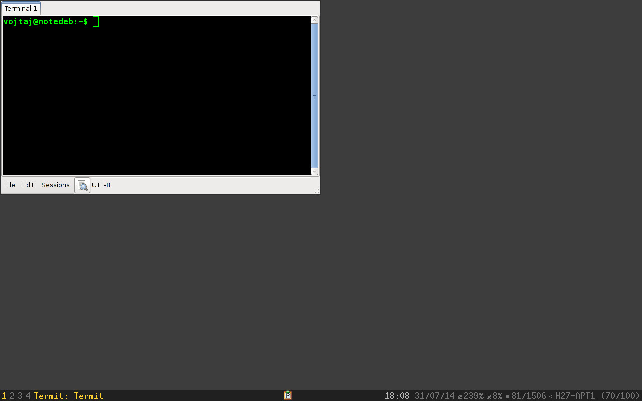 Subtle: nastavení gravities