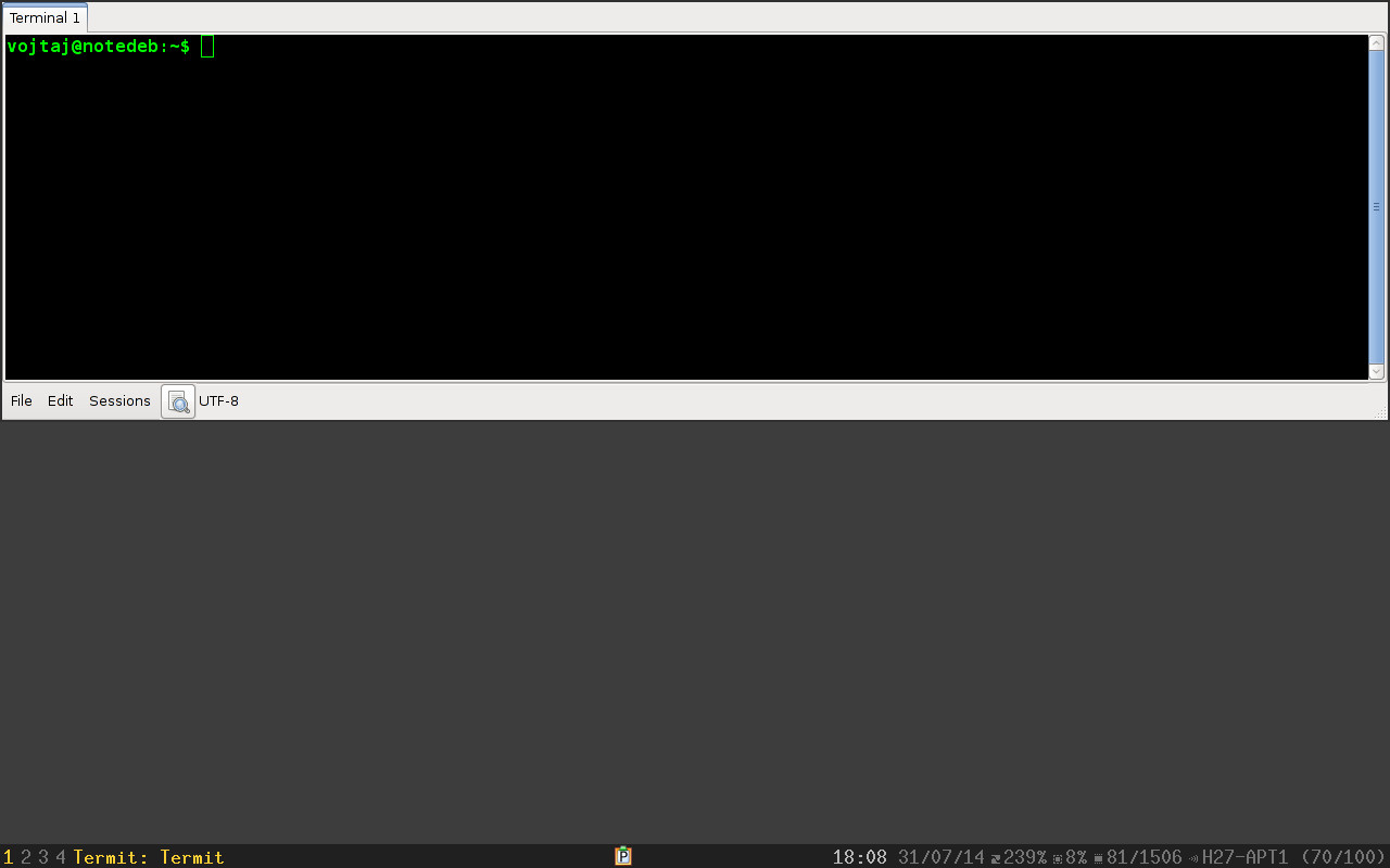 Subtle: nastavení gravities