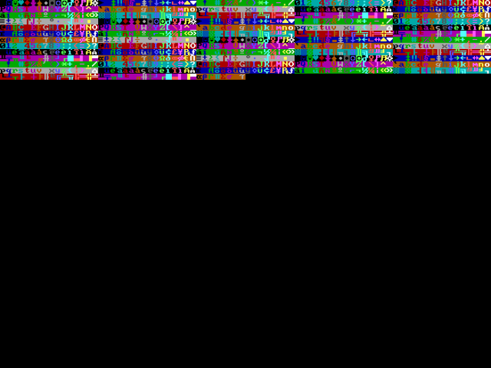 SVGA text modes