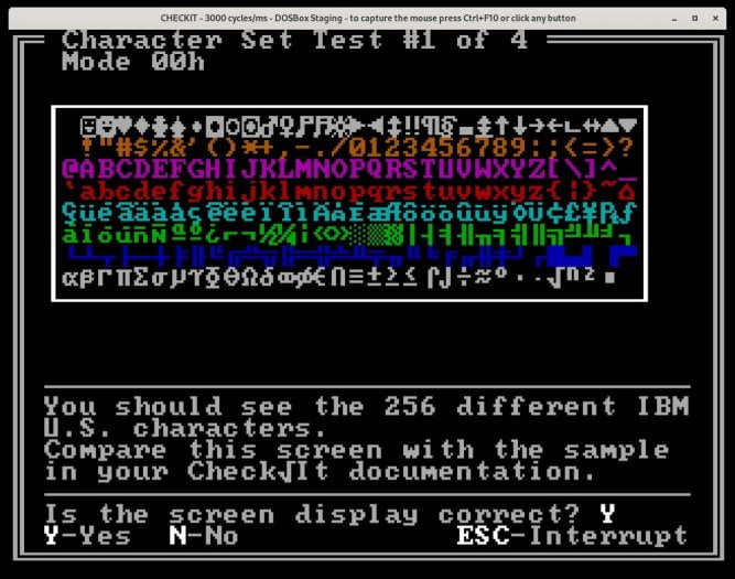 SVGA text modes