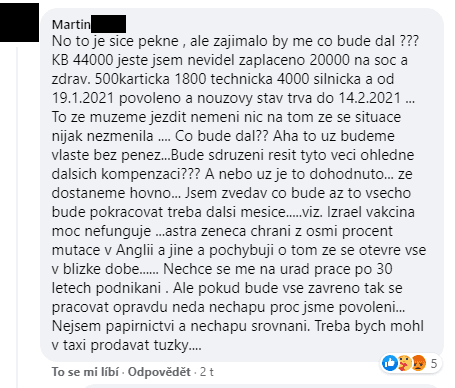 Taxikáři kompenzační bonus uvítali