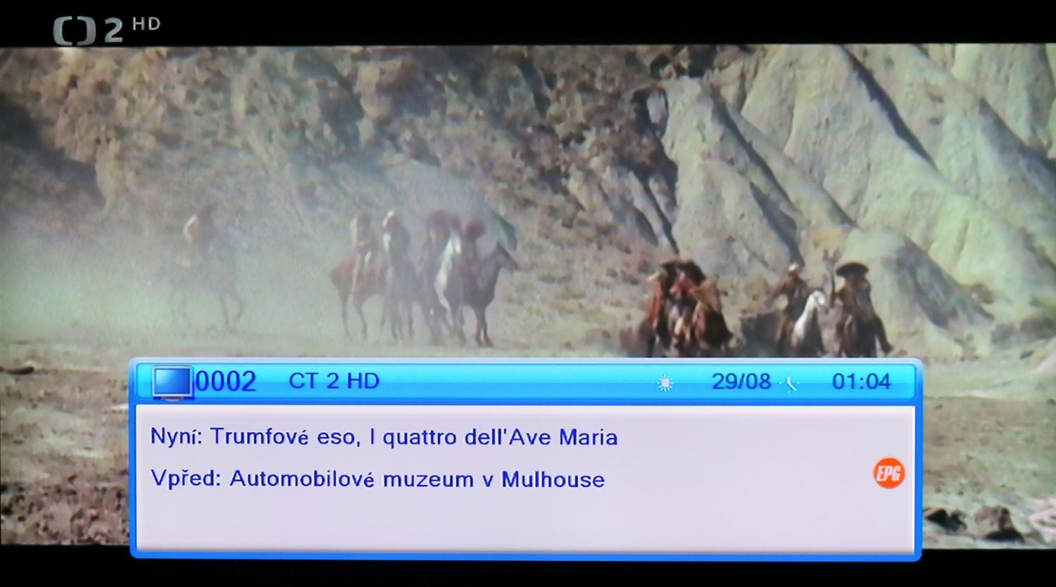 TeleSystem TS6820 T2 HEVC twin - EPG