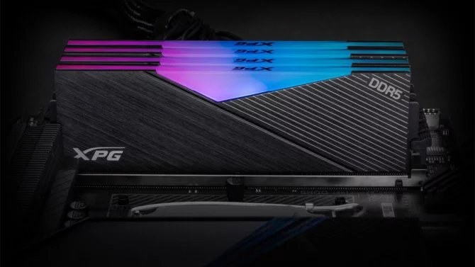 Rekordní paměťový modul XPG Lancer RGB DDR5