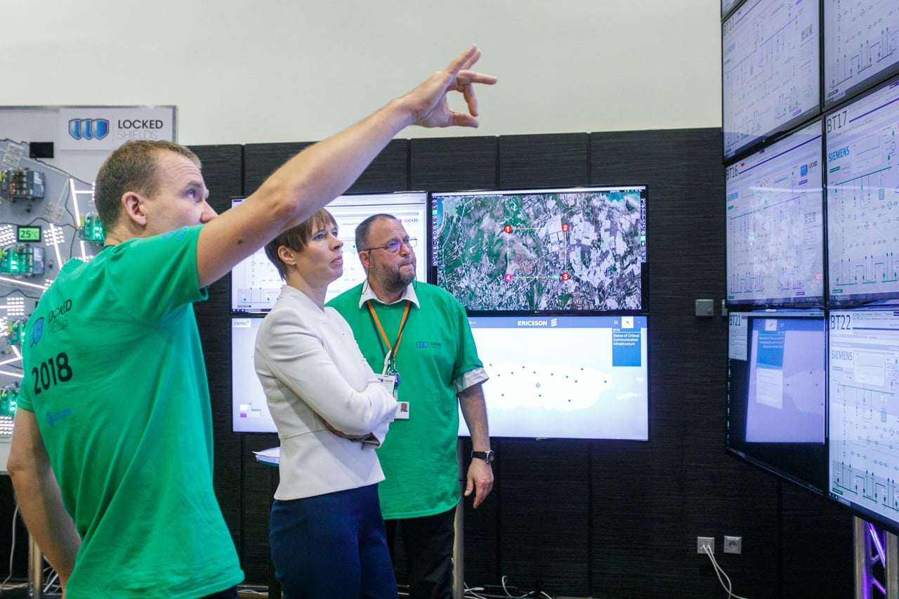 Kybernetické cvičení Locked Shields 2018