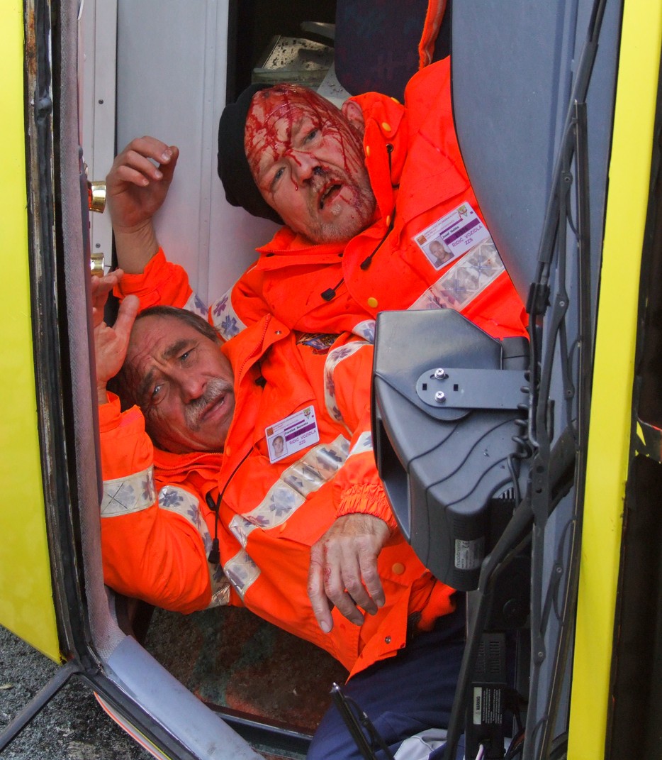 Sanitka 2 - foto z natáčení