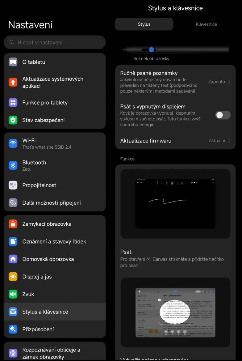 Xiaomi Redmi Pad 2 stylus