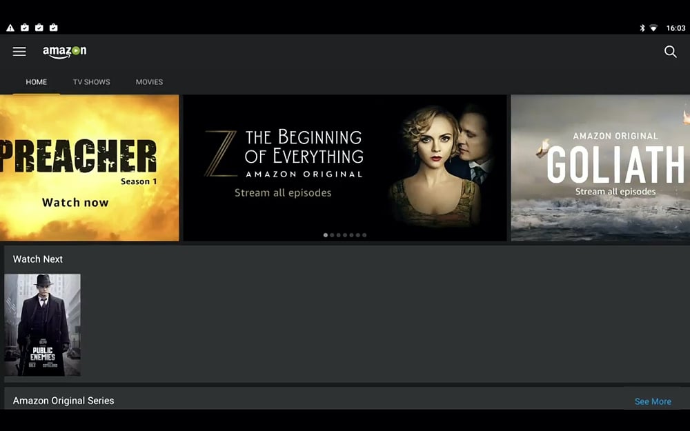 Netflix a Amazon Video