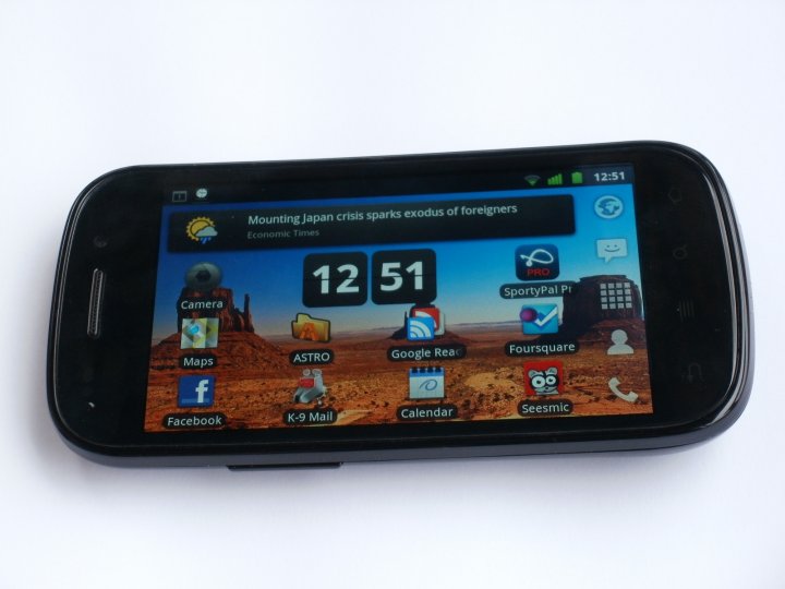 Nexus S - foto stroje